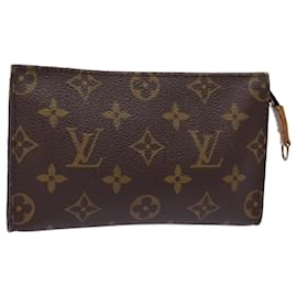 Louis Vuitton-LOUIS VUITTON Monogram Bucket PM Pouch Accessory Pouch LV Auth 77526-Monogram