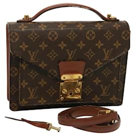 Louis Vuitton-LOUIS VUITTON Monogram Monceau 26 Shoulder Bag M51187 LV Auth 78670-Monogram
