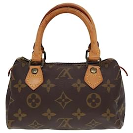 Louis Vuitton-LOUIS VUITTON Bolso de Mano Mini Speedy Monogram M41534 LV Auth 78005-Monograma