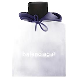 Balenciaga-Cotton sweatshirt-Blue