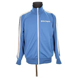 Palm Angels Blaue Jacke Blau