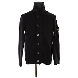 Stone Island Wollweste Schwarz