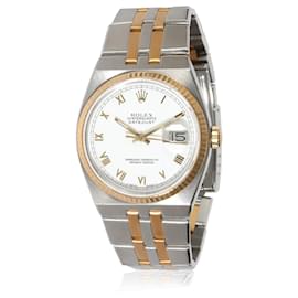 Rolex-Rolex Oysterquartz 17013 Men's Watch in 18kt Stainless Steel/Yellow Gold-Other