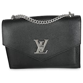 Louis Vuitton-Borsa Mylockme Chain in pelle di vitello nera Louis Vuitton-Nero