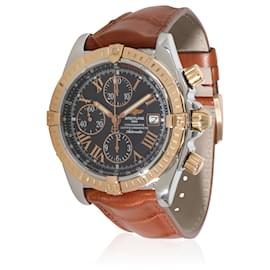 Breitling-Breitling Chronomat Evolution C13356 Men's Watch in 18kt Stainless Steel/Rose Go-Other