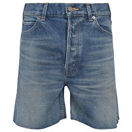 Céline Celine leichte Jeansshorts aus hellblauer Baumwolle Blau Hellblau