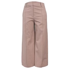 Pantaloni a gamba larga Hermès in cotone rosa Altro