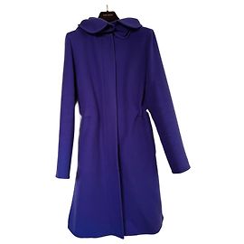 Louis Vuitton Blue Cashmere Coat Blue