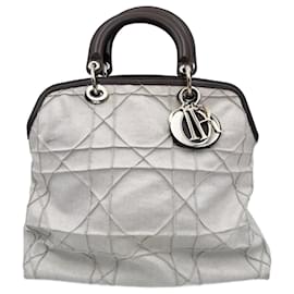 Dior-Dior Granville limited edition bag-Brown,Eggshell