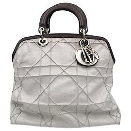 Sac Dior Granville édition limitée Marron Blanc cassé