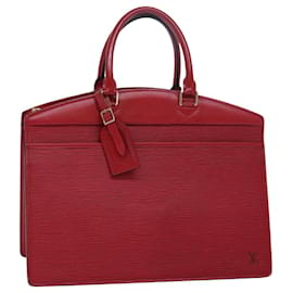 Louis Vuitton-LOUIS VUITTON Bolso de Mano Epi Riviera Rojo M48187 LV Auth 79046-Roja