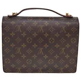 Louis Vuitton-LOUIS VUITTON Monogram Monceau 28 Hand Bag 2way M51185 LV Auth 79898-Monogram