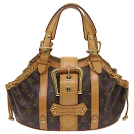 Louis Vuitton-LOUIS VUITTON Monogram Teda PM Borsa a Mano M92399 LV Auth ar11389B-Monogramma