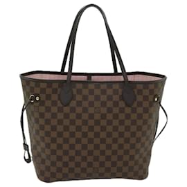 Louis Vuitton-LOUIS VUITTON Damier Ebene Neverfull MM Tote Bag N51105 LV Auth 68787SA-Other