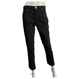 Jeans de twill negros Filippa K Negro