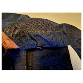 Hugo Boss-Hugo Boss blue marled blazer, relaxed style, never worn-Blue