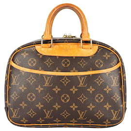 Louis Vuitton-Bolso Louis Vuitton Canvas Monogram Deauville PM-Castaño