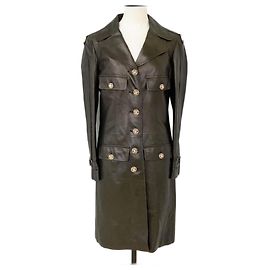 Chanel 2008P Leather Jacket Black