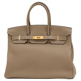 Hermès-Hermès Birkin 35-Beige