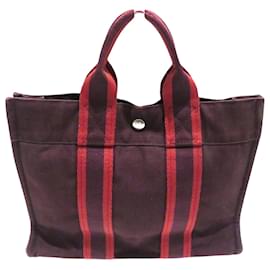 Hermès-Hermès Fourre tout-Dark red