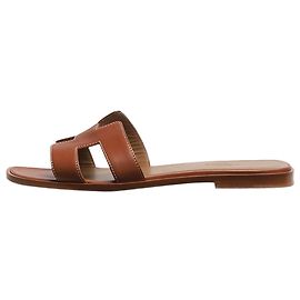 Hermès Brown Oran sandals - size EU 38 Brown