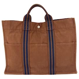 Hermès-Hermès Fourre tout-Brown