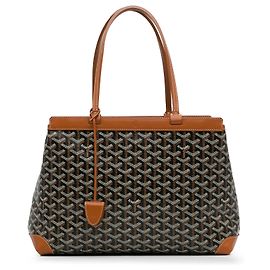 Goyard Brown Goyardine Bellechasse PM Brown