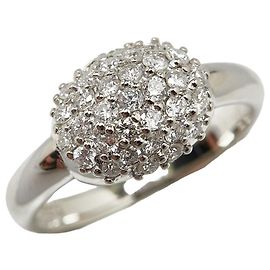 & Other Stories Platinring Pt850 mit Diamant Andere