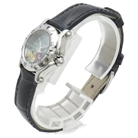 Autre Marque-Chopard Women's Happy Sports Fish Stainless Steel, Diamond, Leather Strap Wrist Watch 27/8923-402 Metal Other 27/8923-402-Other