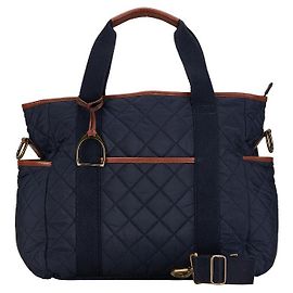& Other Stories Bolsa de ombro de nylon e couro 2WAY Ralph Lauren Azul