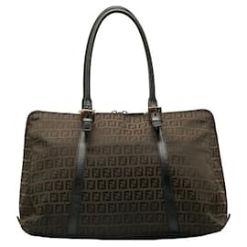 Fendi-Zucchino Canvas Tote Bag 8BN003-Other