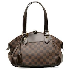 Louis Vuitton-Borsa Louis Vuitton Damier Verona PM N41117 in ottime condizioni-Marrone