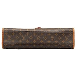 Louis Vuitton-Bolso de mano Louis Vuitton Monogram Beverly M51120 de cuero PVC marrón en buen estado-Castaño