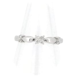 & Other Stories Anello di diamante Vendome Aoyama K18WG 11 in ottime condizioni Argento