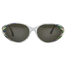 Fendi-Fendi Plastic Sunglasses Green Purple-Other