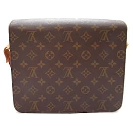 Louis Vuitton-Louis Vuitton Monogram Cartouchiere GM Canvas Crossbody Bag M51252 in Good condition-Other