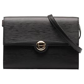 Louis Vuitton-Sac à épaule Louis Vuitton Epi Pochette Arche M52572 en cuir noir en bon état-Noir