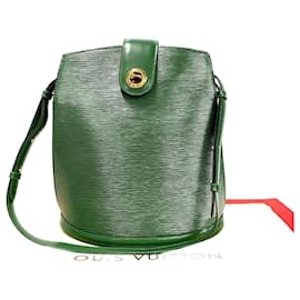 Louis Vuitton-Louis Vuitton Cluny Leather Shoulder Bag M52254-Green