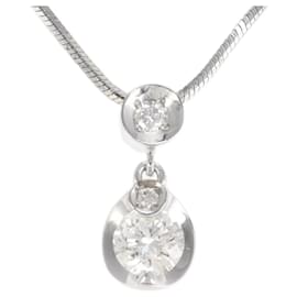 & Other Stories [LuxUness] Collana in Oro Bianco K18 con Diamanti da 0,15 ct e 0,024 ct, Peso Totale di Circa 3,1 g, Circa 47 cm in Eccellenti Condizioni Altro