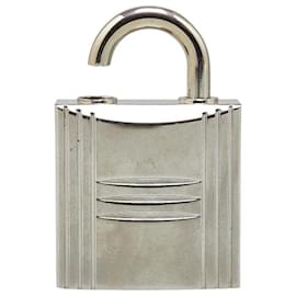 Hermès-Accessoires de verrouillage Caleche en métal Hermes-Argenté