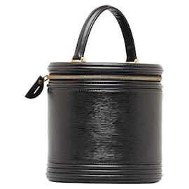 Louis Vuitton-Louis Vuitton Epi Cannes Leather Handbag M48032 in Very Good Condition-Black