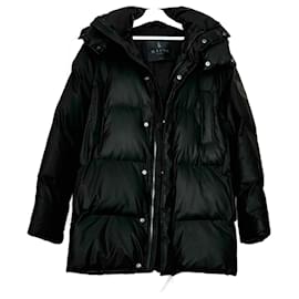 Rains-RAINS original puffer jacket (unisex)-Black