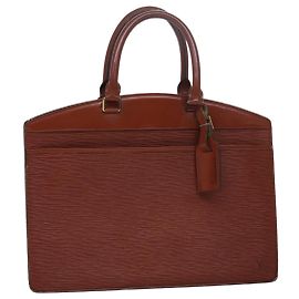 LOUIS VUITTON Sac à main Epi Riviera Marron M48183 LV Auth 79047 Marron
