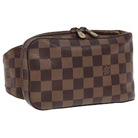 Louis Vuitton-LOUIS VUITTON Bolsa de Hombro Geronimos Damier Ebene N51994 LV Auth 79202-Otro