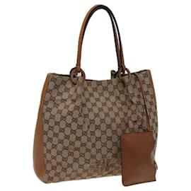 Gucci-Borsa tote in tela GG Gucci beige 101920 Auth 77708-Beige