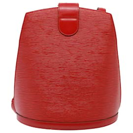 Louis Vuitton-LOUIS VUITTON Sac à épaule Epi Cluny Rouge M52257 LV Auth 79051-Rouge