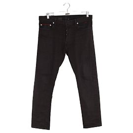 Dior Gerade Baumwolljeans Schwarz