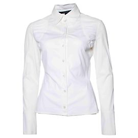 Camisa Gucci de algodão cor creme Branco
