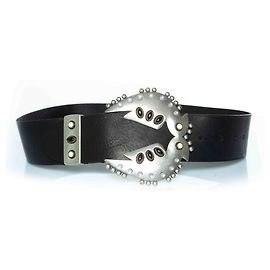 Cinto de couro Abigail da Isabel Marant Preto