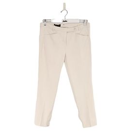 Loro Piana Pantalones de algodon Beige